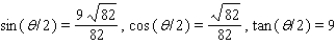 <strong>Find the exact values of for the given conditions. </strong> A) B) C) D) E)