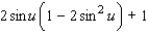 <strong>Find the identity for the function. </strong> A) B) C) D) E)