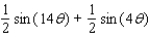 <strong>Express as a sum or difference. </strong> A) B) C) D) E)