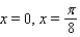 <strong>Shown in the figure is a graph of the function f for . Use a sum-to-product formula to help find the first two x-intercepts. </strong> A) B) C) D) E)