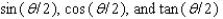 <strong>Find the exact values of for the given conditions. </strong> A) B) C) D) E)