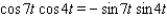 Use an addition or subtraction formula to find the solutions of the equation that are in the interval .