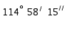<strong>Express = 2 in terms of degrees, minutes, and seconds, to the nearest second.</strong> A) B) C) D) E)