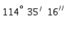 <strong>Express = 2 in terms of degrees, minutes, and seconds, to the nearest second.</strong> A) B) C) D) E)