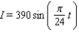 <strong>On a certain spring day with 12 hours of daylight, the light intensity I takes on its largest value of 390 calories/cm<sup> 2 </sup> at midday. If t = 0 corresponds to sunrise and t is measured in hours, find a formula I = a sin bt that fits this information.</strong> A) B) C) D) E)