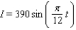 <strong>On a certain spring day with 12 hours of daylight, the light intensity I takes on its largest value of 390 calories/cm<sup> 2 </sup> at midday. If t = 0 corresponds to sunrise and t is measured in hours, find a formula I = a sin bt that fits this information.</strong> A) B) C) D) E)