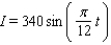 <strong>On a certain spring day with 12 hours of daylight, the light intensity I takes on its largest value of 390 calories/cm<sup> 2 </sup> at midday. If t = 0 corresponds to sunrise and t is measured in hours, find a formula I = a sin bt that fits this information.</strong> A) B) C) D) E)