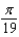 <strong>The popular biorhythm theory uses the graphs of three simple sine functions to make predictions about an individual's physical, emotional, and intellectual potential for a particular day. The graphs are given by with t in days and t = 0 corresponding to birth. Find the value of b for the physical cycle, which has a period of 19 days.</strong> A) B) C) D) E)