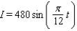 <strong>On a certain spring day with 12 hours of daylight, the light intensity I takes on its largest value of 480 calories/cm<sup> 2 </sup> at midday. If t = 0 corresponds to sunrise and t is measured in hours, find a formula I = a sin bt that fits this information.</strong> A) B) C) D) E)