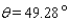<strong>Approximate the acute angle to the nearest . </strong> A) B) C) D) E)
