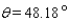 <strong>Approximate the acute angle to the nearest . </strong> A) B) C) D) E)