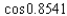 <strong>Approximate to four decimal places. </strong> A)0.6569 B)0.6723 C)0.6059 D)0.6693 E)1.3386