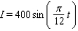 <strong>On a certain spring day with 12 hours of daylight, the light intensity I takes on its largest value of 400 calories/cm<sup> 2 </sup> at midday. If t = 0 corresponds to sunrise and t is measured in hours, find a formula I = a sin bt that fits this information.</strong> A) B) C) D) E)