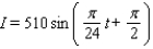 <strong>On a certain spring day with 12 hours of daylight, the light intensity I takes on its largest value of 400 calories/cm<sup> 2 </sup> at midday. If t = 0 corresponds to sunrise and t is measured in hours, find a formula I = a sin bt that fits this information.</strong> A) B) C) D) E)