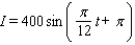 <strong>On a certain spring day with 12 hours of daylight, the light intensity I takes on its largest value of 400 calories/cm<sup> 2 </sup> at midday. If t = 0 corresponds to sunrise and t is measured in hours, find a formula I = a sin bt that fits this information.</strong> A) B) C) D) E)
