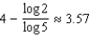 <strong>Find the exact solution, using common logarithms, and an approximation of the solution of the equation to two decimal places. </strong> A) B) C) D) E)