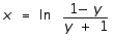 <strong>Use common logarithms to solve for x in terms of y. </strong> A) B) C) D) E)