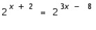<strong>Solve the equation: </strong> A) B) C) D) E)