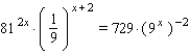 Solve the equation:  