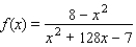 <strong>Find an equation of a rational function that satisfies the conditions. vertical asymptote: x = - 8, x = 0 Horizontal asymptote: y = 0 X-intercept: 7; f (8) = 1</strong> A) B) C) D) E)