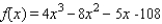 <strong>Use synthetic division to decide whether is a zero of ; </strong> A)c is a zero of f ( x ) B)c is not a zero of f ( x )