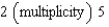 <strong>Show that the number is a zero of of the given multiplicity, and express as a product of linear factors. </strong> A) B) C) D) E)