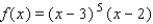 <strong>Show that the number is a zero of of the given multiplicity, and express as a product of linear factors. </strong> A) B) C) D) E)