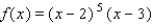 <strong>Show that the number is a zero of of the given multiplicity, and express as a product of linear factors. </strong> A) B) C) D) E)