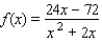 <strong>Find an equation of a rational function that satisfies the conditions. vertical asymptote: x = - 2, x = 0 Horizontal asymptote: y = 0 X-intercept: 3; f (4) = 1</strong> A) B) C) D) E)