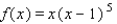 <strong>Show that the number is a zero of of the given multiplicity, and express as a product of linear factors. </strong> A) B) C) D) E)