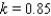 <strong>The period P of a simple pendulum - that is, the time required for one complete oscillation - is directly proportional to the square root of its length l. Express P in terms of l and a constant of proportionality k. If a pendulum 2.7 feet long has a period of 2.3 seconds, find the value of k.</strong> A) B) C) D) E)