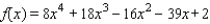 Use synthetic division to decide whether is a zero of the equation. ;