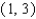 <strong>Consider the following equations and their graph. Express, in interval form, the x-values such that Y<sub> 1 </sub> > Y<sub> 2 </sub> . Assume that the x- and y-values of each point of intersection are integers. </strong> A) B) C) D) E)