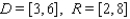 <strong>Let y = f (x) be a function with domain D = [ -6, -3 ] and range R = [ -8, -2 ]. Find the domain D and range R for the function  </strong> A)   B)   C)   D)   E)   <div style=padding-top: 35px> 