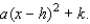 <strong>Express the function in the form of </strong> A) B) C) D) E)