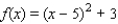 <strong>Express the function in the form of </strong> A) B) C) D) E)