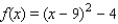 <strong>Express the function in the form of </strong> A) B) C) D) E)