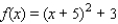 <strong>Express the function in the form of </strong> A) B) C) D) E)
