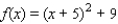 <strong>Express the function in the form of </strong> A) B) C) D) E)
