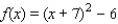 <strong>Express the function in the form of . </strong> A) B) C) D) E)
