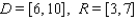 <strong>Let y = f (x) be a function with domain D = [ -10, -6 ] and range R = [ -7, -3 ]. Find the domain D and range R for the function  </strong> A)   B)   C)   D)   E)   <div style=padding-top: 35px> 