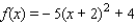 <strong>Express the function in the form of . </strong> A) B) C) D) E)