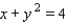 <strong>Find a formula that expresses the fact that P(x, y) is a distance 4 away from the origin.</strong> A) B) C) D) E)