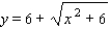 Find a composite function form for y if:  