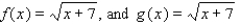 Find the domain of   .  
