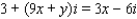 <strong>Find the values of x and y, where x and y are real numbers. </strong> A) B) C) D) E)
