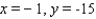 <strong>Find the values of x and y, where x and y are real numbers. </strong> A) B) C) D) E)