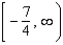 <strong>Solve the inequality. </strong> A) B) C) D) E)