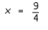 <strong>Solve the equation. </strong> A) B) C) D) E)