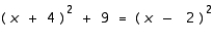 <strong>Solve the equation </strong> A) B) C) D) E)no solution